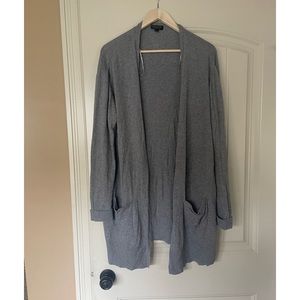 Top shop gray cardigan